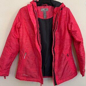 C9 Champion Girls Bright Pink Hooded Jacket size large